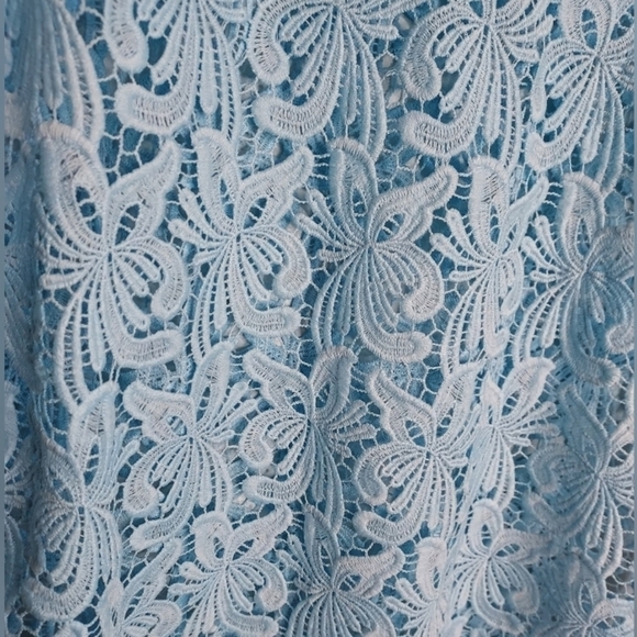 LOFT Light Blue Top Size XS - Picture 6 of 7